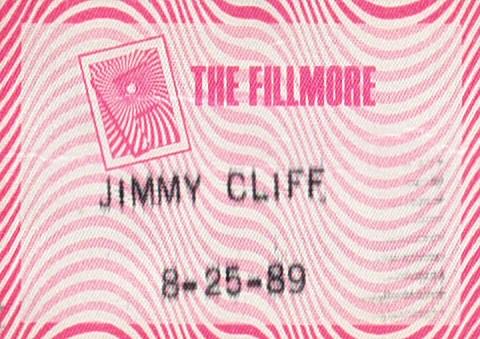 Jimmy Cliff Backstage Pass