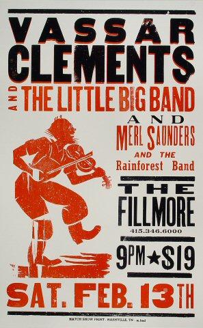 Vassar Clements & the Little Big Band Poster