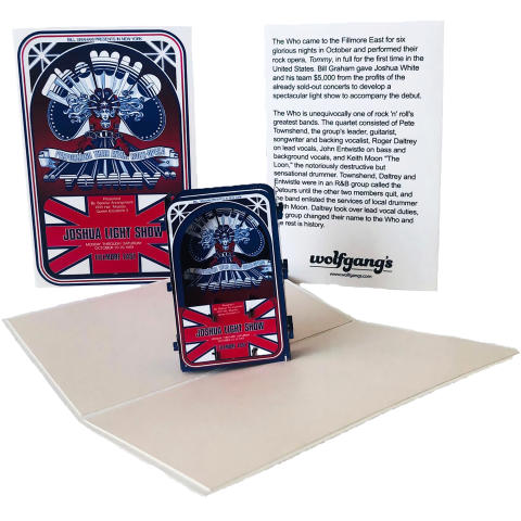 The Who Pop-Up Greeting Card