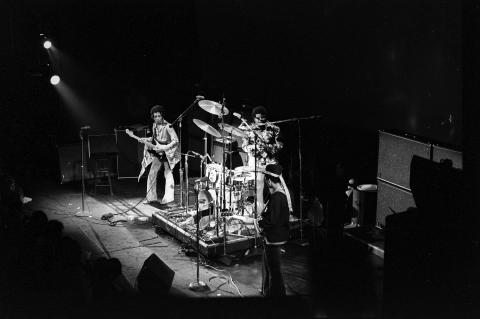 Jimi Hendrix Vintage Concert Photo Fine Art Print From Fillmore East 