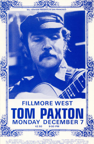 Tom Paxton Handbill