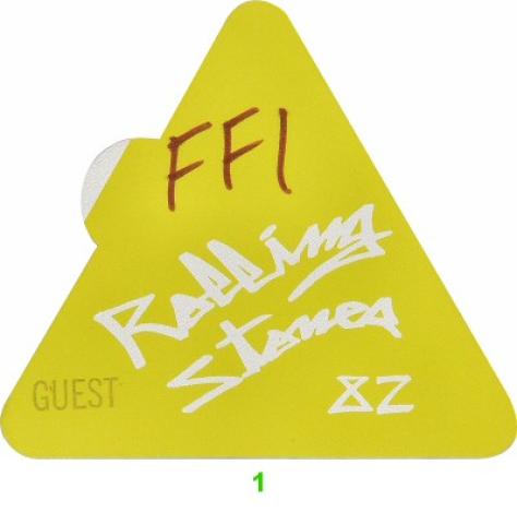ローリングストーンズバックステージパス The Rolling Stones Backstage Pass from Aloha Stadium, Jan 23
