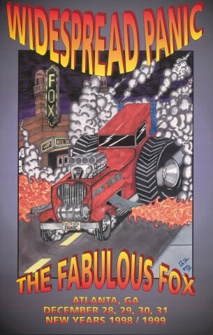 Widespread Panic Poster