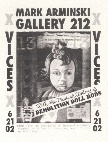 Demolition Doll Rods Handbill