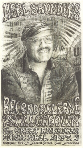 Merl Saunders Poster