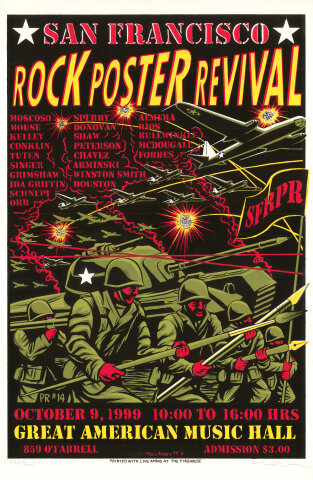 Rock Poster Revival Show Silkscreen