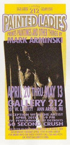 Mark Arminski Handbill