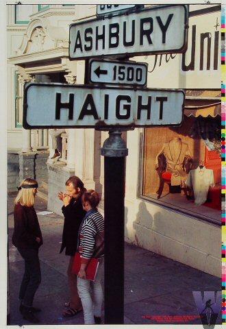 Haight Ashbury Street Sign Proof