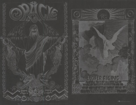 The Oracle Vintage Concert Poster from Oracle Office, Jan 7, 1967