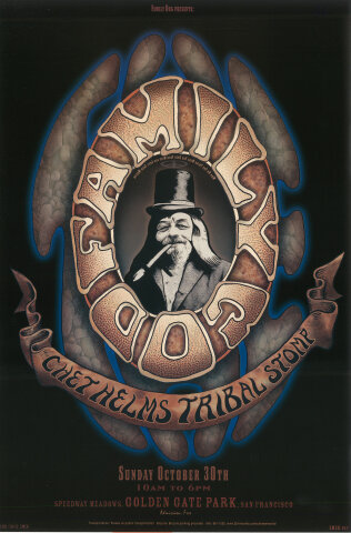 Family Dog 30th Anniversary Vintage Concert Poster, 1995 at