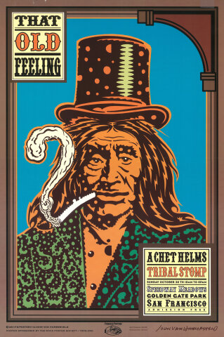 Family Dog Presents Vintage Concert Poster from Golden Gate Park