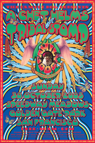 Family Dog Presents Vintage Concert Poster from Golden Gate Park