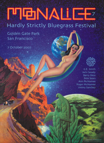 Hardly Strictly Bluegrass Festival Poster