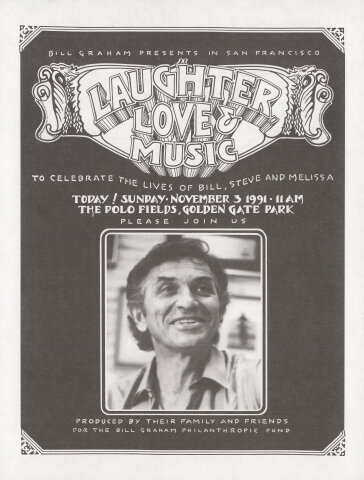 Bill Graham Handbill