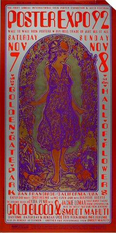 Lydia Pense Vintage Concert Poster from Golden Gate Park, Nov 7