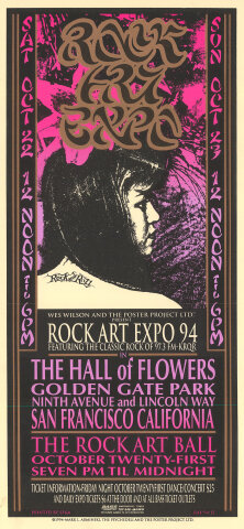 Rock Art Expo '94 Silkscreen