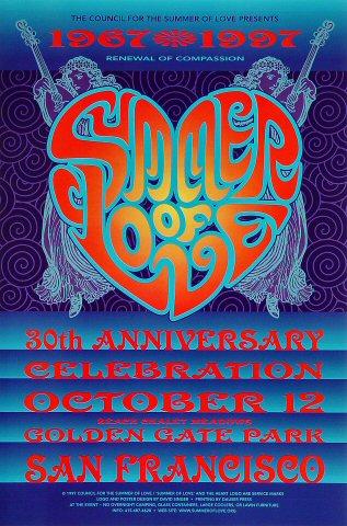30th Anniversary Celebration of the Summer of Love Poster