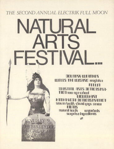 Natural Arts Festival Poster