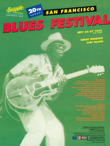 SF Blues Festival Poster