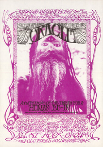 Human Be-In Poster