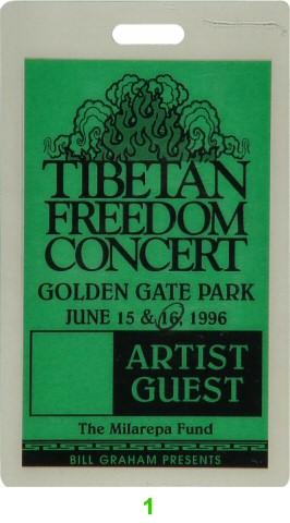 Tibetan Freedom Concert Laminate