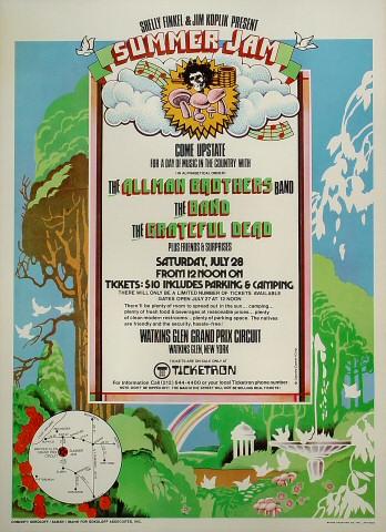 Watkins Glen Summer Jam Poster