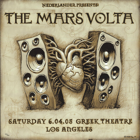 The Mars Volta Silkscreen