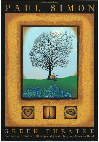 Paul Simon Silkscreen