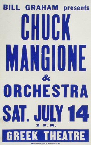 Chuck Mangione and His Orchestra Poster