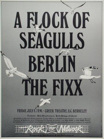 A Flock of Seagulls Poster