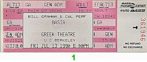 Basia Vintage Ticket