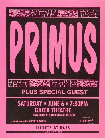 Primus Handbill
