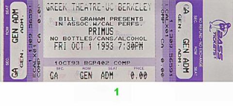 Primus Vintage Ticket