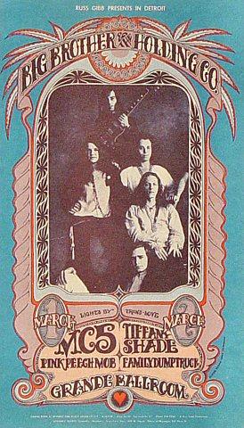 Big Brother and the Holding Company Postcard