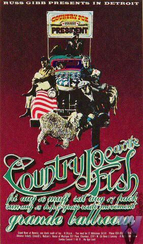 Country Joe & the Fish Handbill