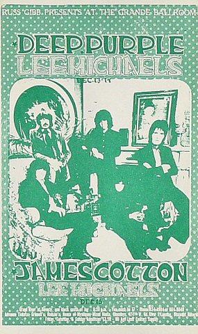 Deep Purple Postcard