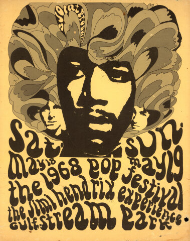 Jimi Hendrix Experience Handbill