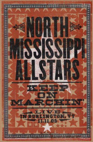 North Mississippi Allstars Silkscreen