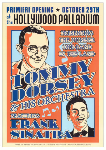 Tommy Dorsey & His Orchestra Poster