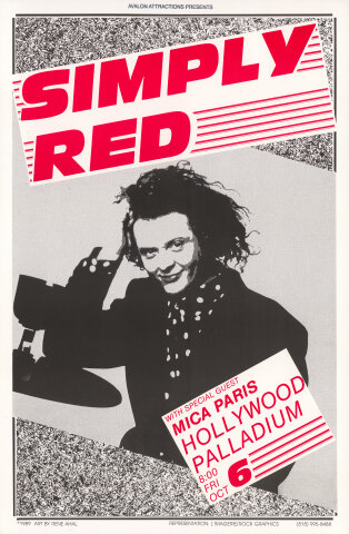 Simply Red Poster