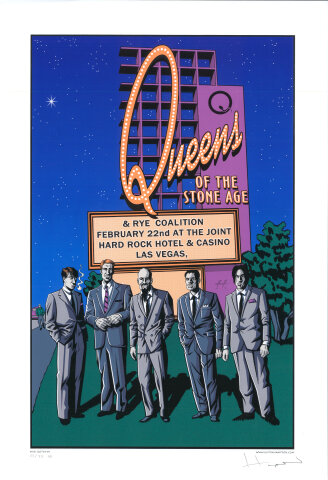 Queens of the Stone Age Silkscreen