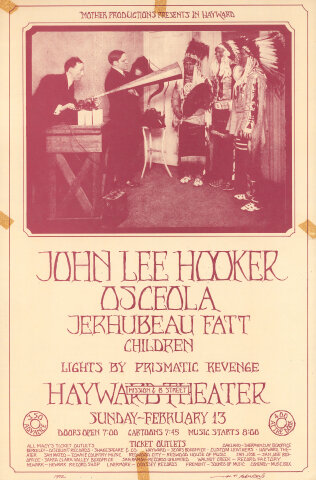 John Lee Hooker Poster