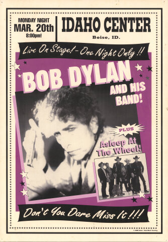 Bob Dylan & The Band Poster