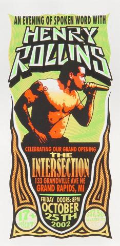 Henry Rollins Handbill