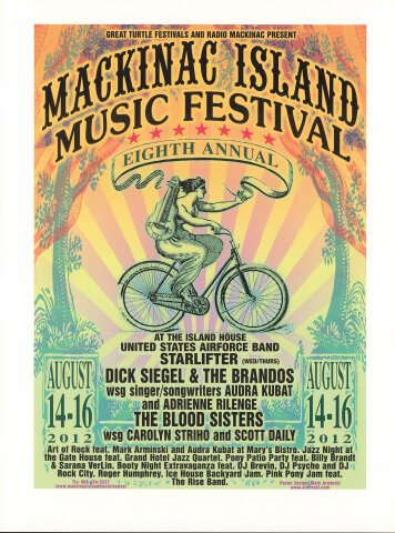 Macknac Island Music Festival Poster