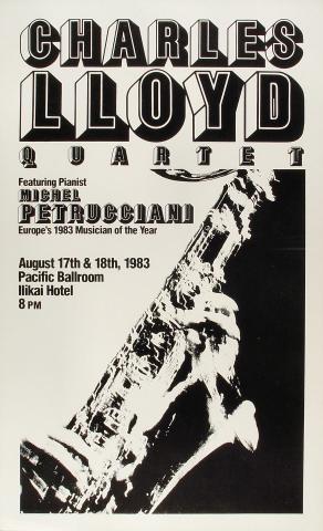 Charles Lloyd Quartet Poster