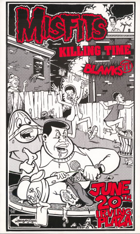 ビンテージ 特大 MISFITS POSTER ミスフィッツポスター PUNK MISFITS