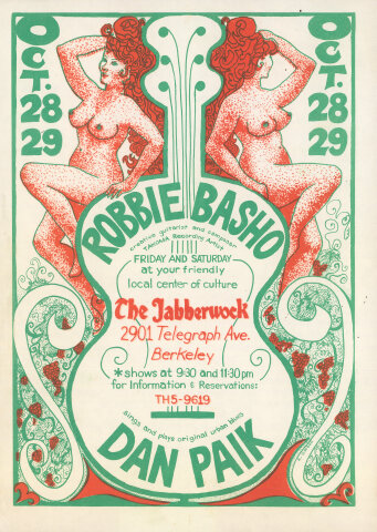 Robbie Basho Handbill