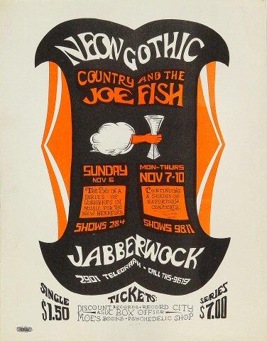 Country Joe & the Fish Handbill