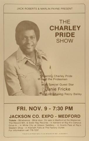 Charley Pride and the Pridesmen Poster
